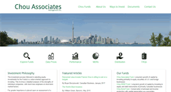 Desktop Screenshot of choufunds.com
