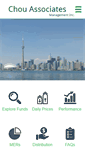 Mobile Screenshot of choufunds.com